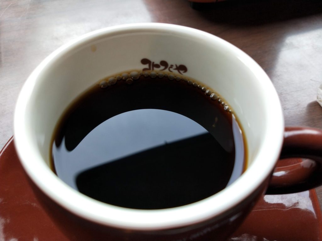 コトバヤのコーヒー